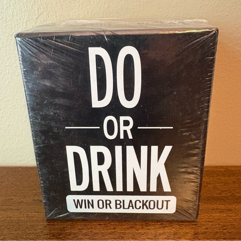 Do or Drink Card Game - Black Edition